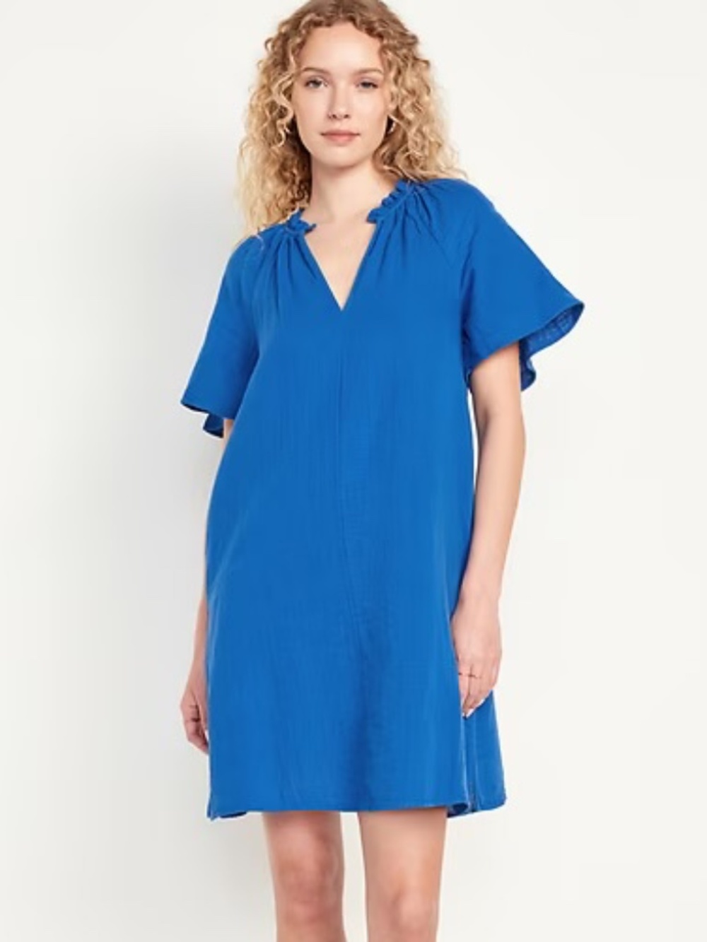 Old navy gauze swing dress